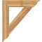 Ekena Millwork Traditional Traditional Rough Sawn Bracket, Western Red Cedar, 6"W x 34"D x 38"H BKT06X34X38TRA01RWR - alternate 2